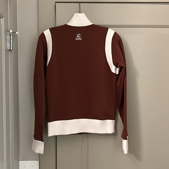 The North Face | Flight Series | Varsity Maroon ZipUp Jacket - Picture 3 of 4